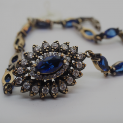 “Sea Eyes” Bracelet with natural stones