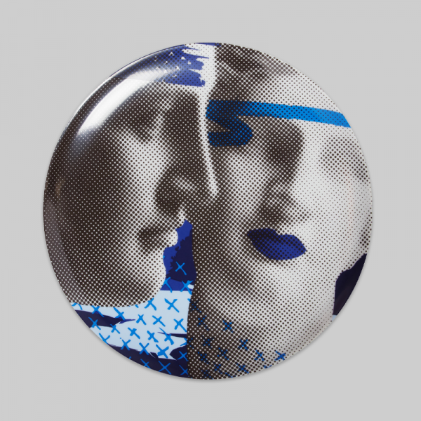 Wall Deco Plate “Artemis & Venus Blue”