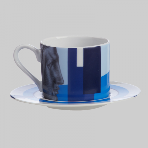 Cappuccino Cup Hermes Blue 
