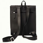 Good Design® Black leather backpack