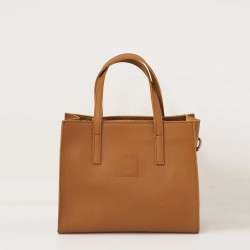 Good Design® Tobacco Leather Handbag