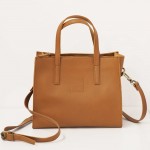 Good Design® Tobacco Leather Handbag