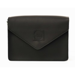 Good Design® Cross Body Black Leather Bag