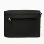 Good Design® Cross Body Black Leather Bag